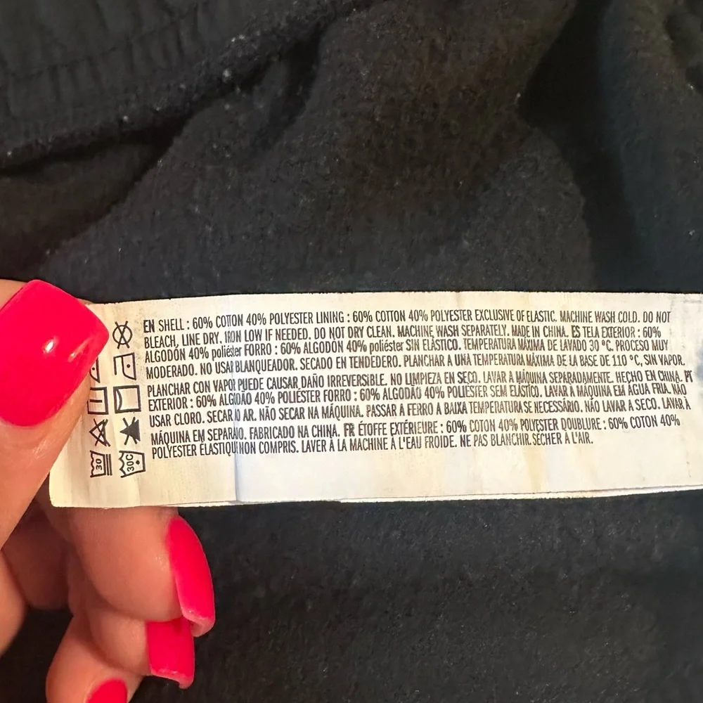 Forever 21 Basic Fleece Drawstring Joggers - Picture 7 of 7